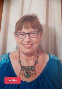 Lorretta  is in 
Port Elizabeth